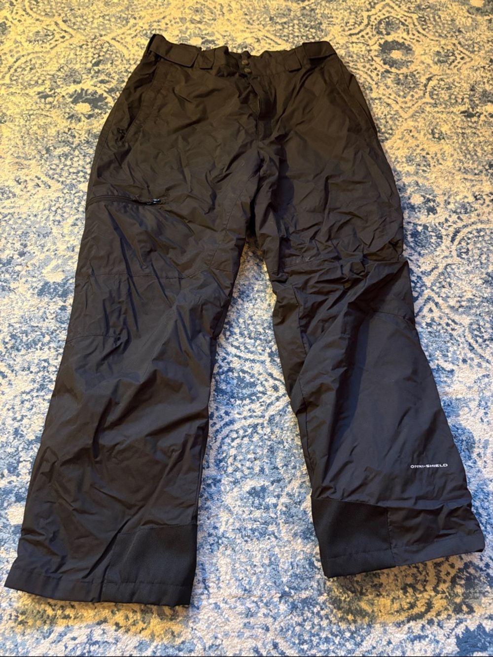 Columbia Black Men's Cargo Snow Pants